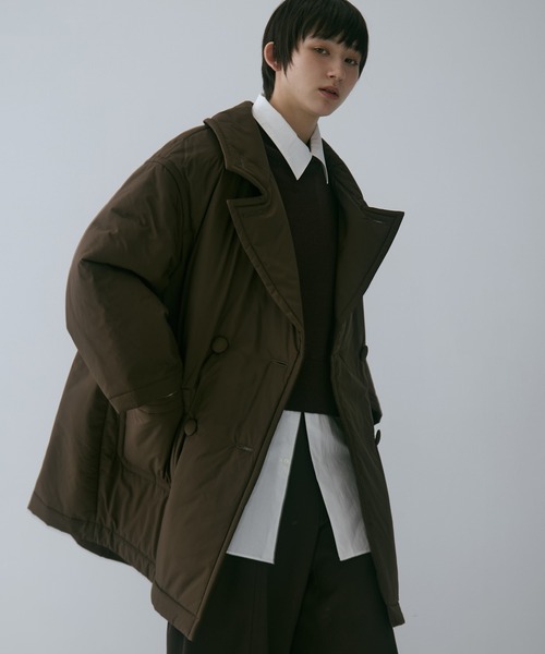 STUDIOUS（ステュディオス）の「【STUDIOUS/ステュディオス】Merino Wool Turtle Neck Knit/メリノウールタートルネックニット（ニット/セーター・レディース・ダークブラウン/レッド/ミント・FREE）」の7枚目の写真