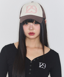 ILLIGO（イリゴ）の「129 アプリケボールキャップ ブラウン（キャップ）」