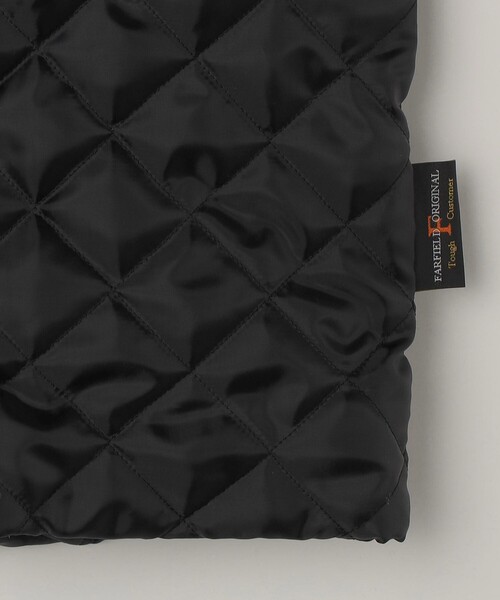 SHIPS any（シップス エニィ）の「FARFIELD ORIGINAL: フリース コンビ キルティングコート（その他アウター・メンズ・キャメル/ブラック・MEDIUM/LARGE）」の8枚目の写真