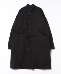 a.p.o.v.（エーピーオービー）の「a.p.o.v. ピーチ加工コットン裏フリーススーパーオーバーサイズモッズコート（モッズコート）」
