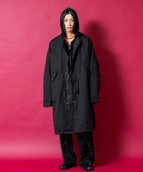 セール】a.p.o.v. ピーチ加工コットン裏フリーススーパーオーバー