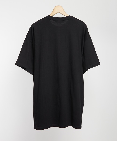 GOMME HOMME(ゴムオム)の「ニケプリントロングT(Tシャツ/カットソー・メンズ・ブラック/ホワイト・MEDIUM)」の4枚目の写真