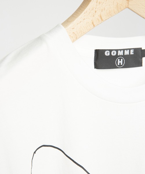 GOMME HOMME(ゴムオム)の「ニケプリントロングT(Tシャツ/カットソー・メンズ・ブラック/ホワイト・MEDIUM)」の11枚目の写真
