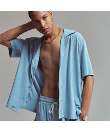 ERER（エルエル）の「Men Towel shirt Sky blue（シャツ/ブラウス）」