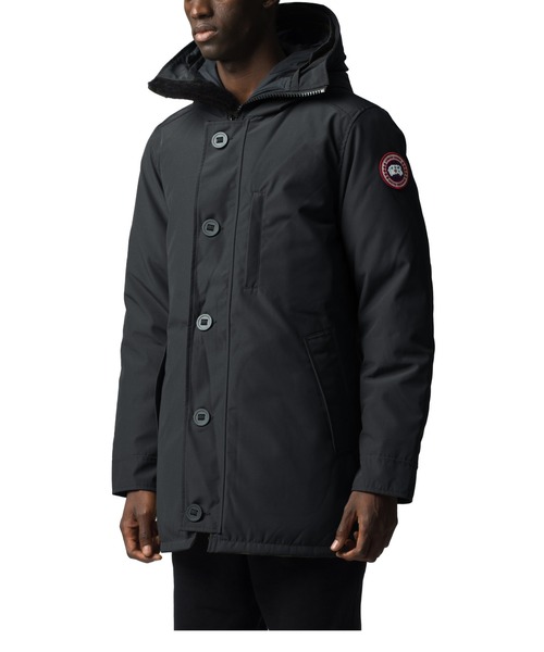 CANADA GOOSE（カナダグース）の「JASPER PARKA（ダウンジャケット/コート・メンズ・ブラック・MEDIUM/LARGE/X-LARGE）」の9枚目の写真