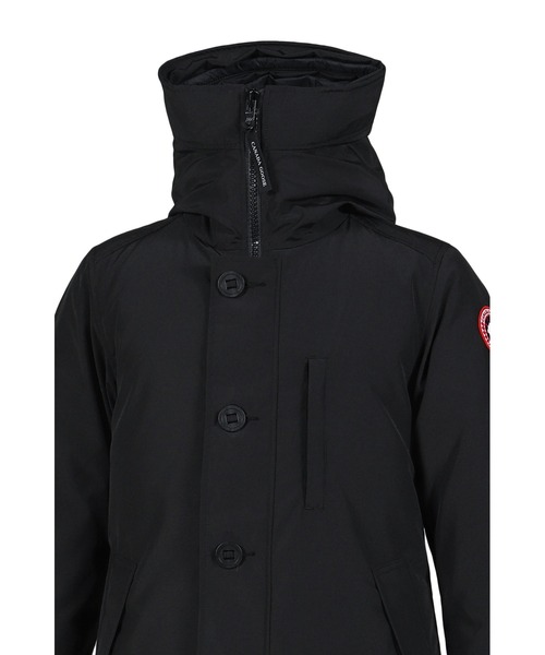 CANADA GOOSE（カナダグース）の「JASPER PARKA（ダウンジャケット/コート・メンズ・ブラック・MEDIUM/LARGE/X-LARGE）」の7枚目の写真
