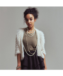 ERER（エルエル）の「Bolero cardigan Ivory（カーディガン/ボレロ・メンズ）」