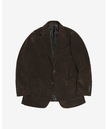 sortie（ソルティ）の「410 Corduroy Washed Jacket (Brown)（テーラードジャケット）」