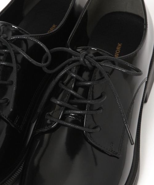 GLOBAL WORK(グローバルワーク)の「らくっション晴雨兼用マニッシュシューズ/603224(その他シューズ・レディース・ブラック系その他2/ブラック/ブラック系その他/ブラック系1・LARGE/MEDIUM)」の21枚目の写真