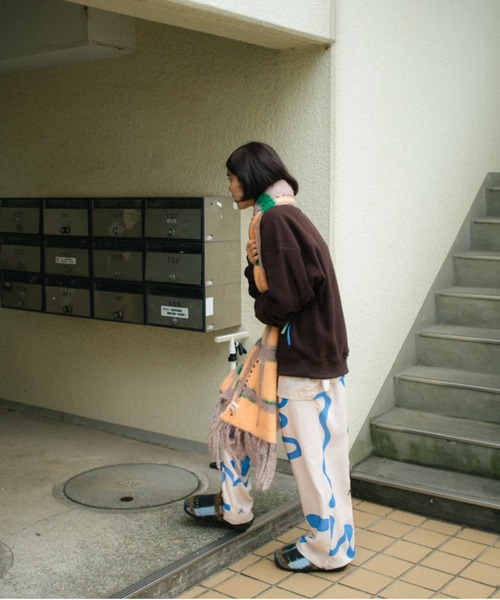 PAMM(パム)の「PAMMのフリースジャケット(その他アウター・レディース・ダークブラウン系/ミント・F)」の10枚目の写真