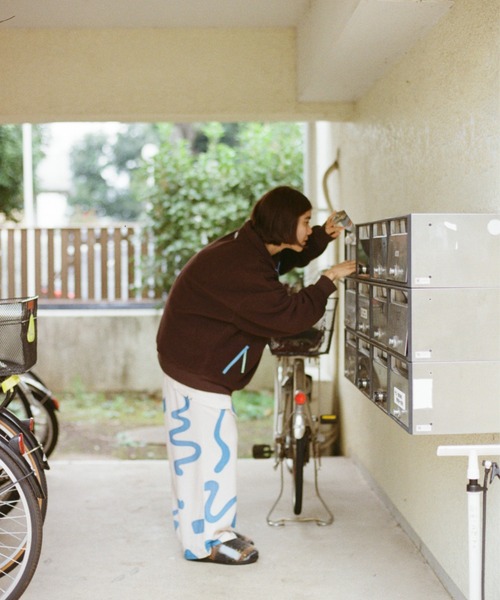 PAMM(パム)の「PAMMのフリースジャケット(その他アウター・レディース・ダークブラウン系/ミント・F)」の15枚目の写真