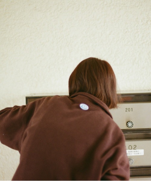 PAMM(パム)の「PAMMのフリースジャケット(その他アウター・レディース・ダークブラウン系/ミント・F)」の16枚目の写真