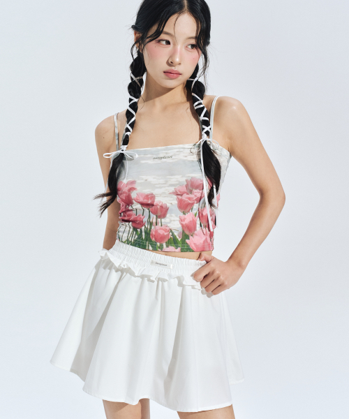 ZEROPLANET（ゼロプラネット）の「グラフィックリボンスリーブレストップ [ピンク]（Tシャツ/カットソー・レディース・その他・FREE）」の22枚目の写真