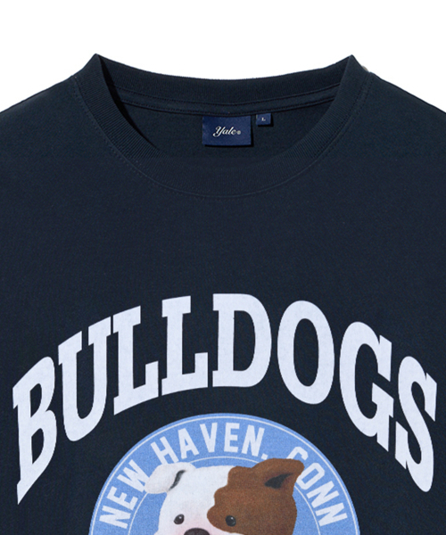 YALE（イェール）の「ブルドッグスバウワウ 半袖Tシャツ ネイビー（Tシャツ/カットソー・レディース・その他・MEDIUM/SMALL/X-LARGE/LARGE）」の6枚目の写真