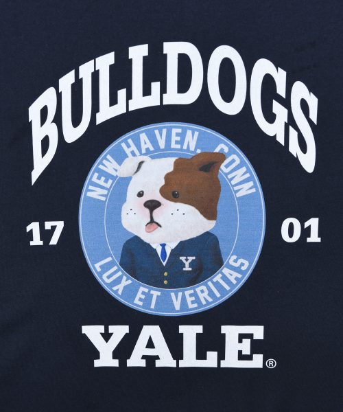 YALE（イェール）の「ブルドッグスバウワウ 半袖Tシャツ ネイビー（Tシャツ/カットソー・レディース・その他・MEDIUM/SMALL/X-LARGE/LARGE）」の7枚目の写真