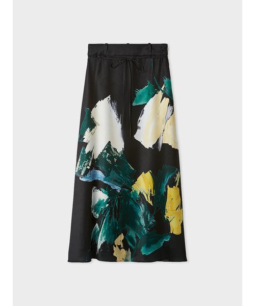 MIESROHE（ミースロエ）の「ベルテッドナロースカート（スカート・レディース・ブラック/アイボリー・1/0）」の5枚目の写真