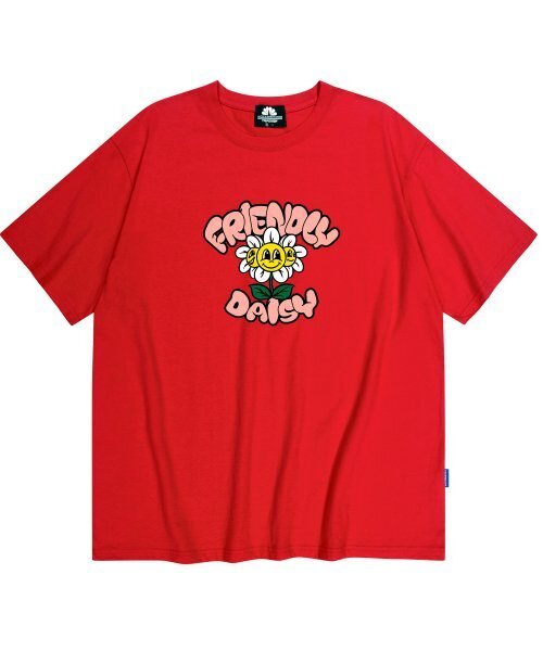 TRIPSHION(トリップション)の「TRIPLE FLOWERCUP GRAPHIC Tシャツ - レッド(Tシャツ/カットソー・メンズ・その他・LARGE/MEDIUM/X-LARGE)」の1枚目の写真