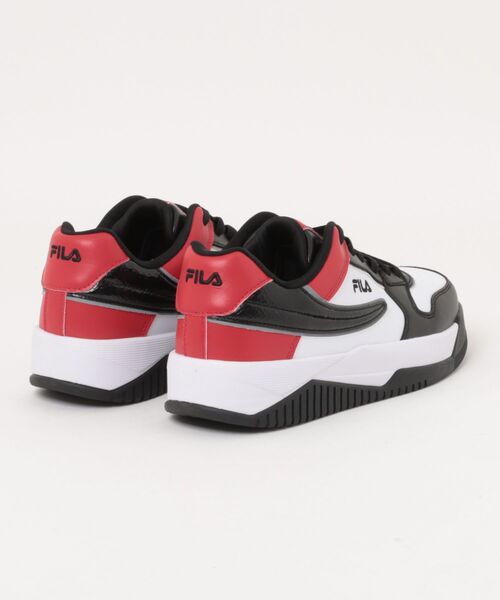 FILA(フィラ)の「【FILA】Tattica3(スニーカー・メンズ・ブラック×レッド・25.5cm/26.0cm/26.5cm/27.0cm/28.0cm/29.0cm)」の2枚目の写真