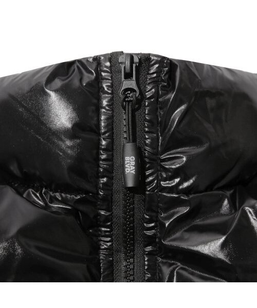 GRAYBLVD(グレイブラバット)の「バログロッシーショートダウンGIDJP02(ブラック)(ダウンジャケット/コート・レディース・その他・MEDIUM/LARGE)」の4枚目の写真