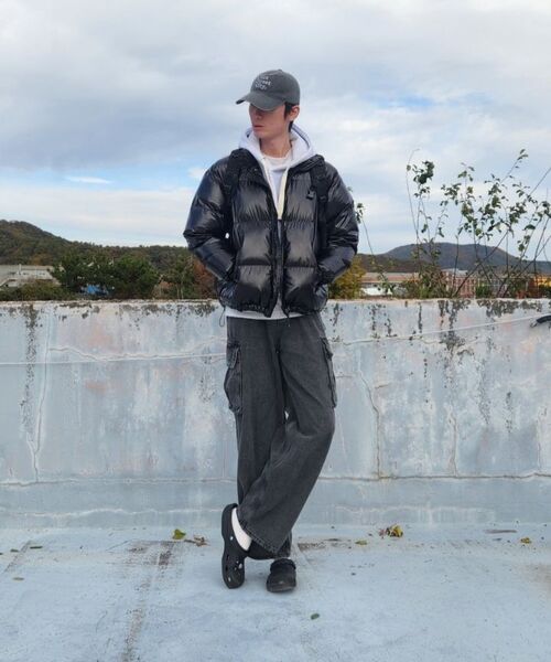 GRAYBLVD(グレイブラバット)の「バログロッシーショートダウンGIDJP02(ブラック)(ダウンジャケット/コート・レディース・その他・MEDIUM/LARGE)」の12枚目の写真