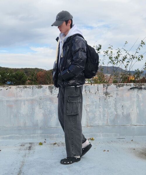 GRAYBLVD(グレイブラバット)の「バログロッシーショートダウンGIDJP02(ブラック)(ダウンジャケット/コート・レディース・その他・MEDIUM/LARGE)」の13枚目の写真