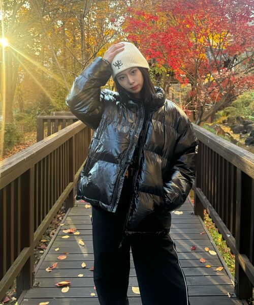 GRAYBLVD(グレイブラバット)の「バログロッシーショートダウンGIDJP02(ブラック)(ダウンジャケット/コート・レディース・その他・MEDIUM/LARGE)」の14枚目の写真