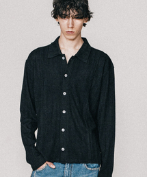 VASTIC（バスティック）の「カットオフニットカーディガン_ブラック（カーディガン/ボレロ）」