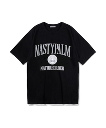 NP STUDIO（エヌピースタジオ）の「ネイチャーアザー ロゴTシャツ ブラック（Tシャツ/カットソー）」