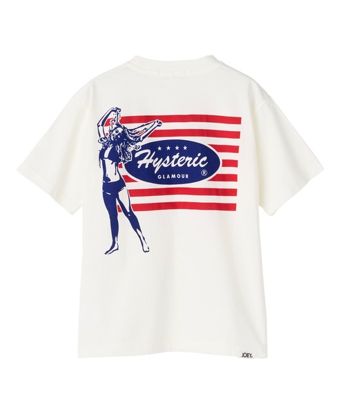 JOEY HYSTERIC(ジョーイヒステリック)の「NASTY UNION 半袖Tシャツ(Tシャツ/カットソー・キッズ・ブラック/ホワイト系その他2・MEDIUM/SMALL)」の3枚目の写真