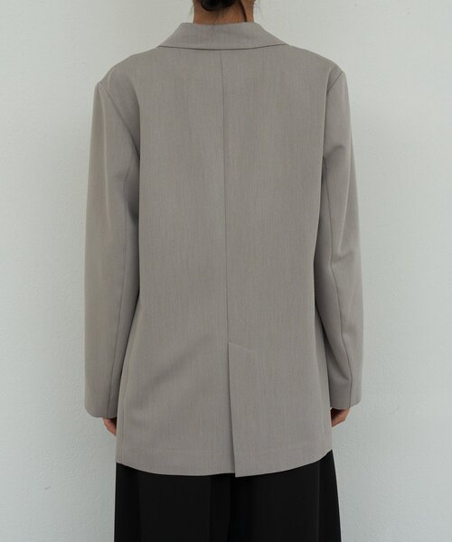 GALLARDAGALANTE（ガリャルダガランテ）の「【手洗い可】スリットスリーブジャケット（ベスト・レディース・グレイッシュベージュ/ブラック・FREE）」の11枚目の写真