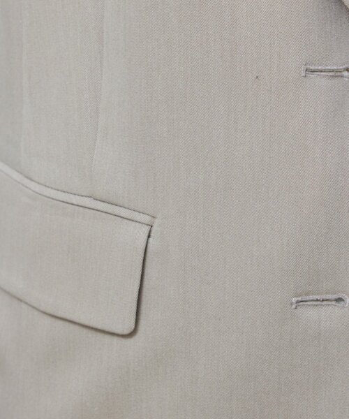 GALLARDAGALANTE（ガリャルダガランテ）の「【手洗い可】スリットスリーブジャケット（ベスト・レディース・グレイッシュベージュ/ブラック・FREE）」の21枚目の写真