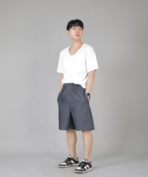 SAINTCREW(セントクルー)の「リップスPショーツ ERS-349 ライトインディゴデニム(その他パンツ・メンズ・その他・MEDIUM/LARGE/X-LARGE)」の4枚目の写真