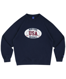 NEW YORK USA BASEBALL SWEATSHIRTS (NAVY)