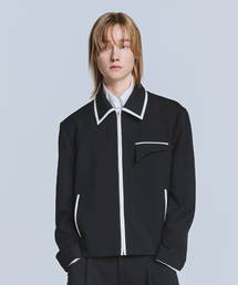 TEN PAST SEVEN(�e�� �t�@�X�g �Z�u��)��Minimal line jacket(MA-1)