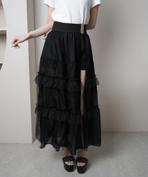 LIPSERVICE | 2wayティアードロングスカート(スカート)