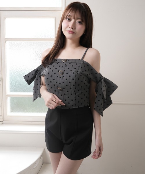 LIPSERVICE(リップサービス)の「2wayティアードロングスカート(スカート・レディース・ピンク/アイボリー/ブラック・S/M)」の21枚目の写真