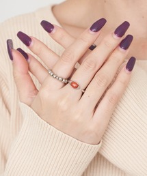 CIAOPANIC TYPY | 【yuccA】BALLSTONESETRING(リング)