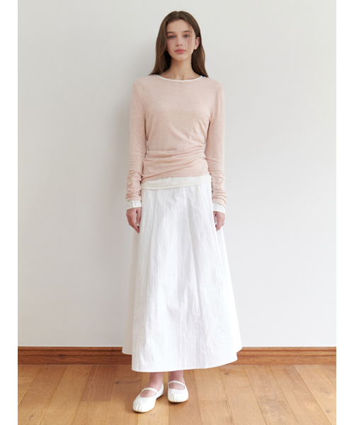 RE_L(リエル)の「Smoothie tencel t-shirt (pink)(Tシャツ/カットソー・レディース・その他・FREE)」の6枚目の写真