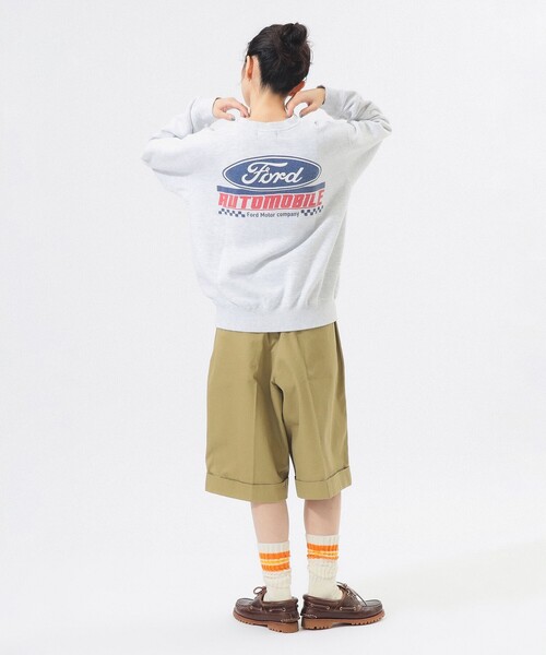 BEAMS BOY（ビームスボーイ）の「チノ ショーツ（チノパンツ・レディース・カーキ/ブラック・2/1/0）」の3枚目の写真