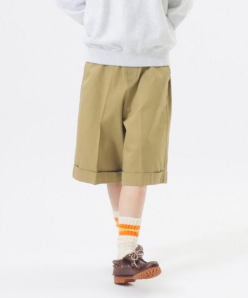 BEAMS BOY（ビームスボーイ）の「チノ ショーツ（チノパンツ・レディース・カーキ/ブラック・2/1/0）」の7枚目の写真