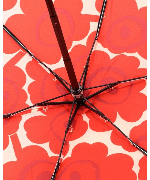 marimekko(マリメッコ)の「Unikko / Mini Manual folding umbrella(折りたたみ傘・レディース・レッド/ホワイト・FREE)」の3枚目の写真