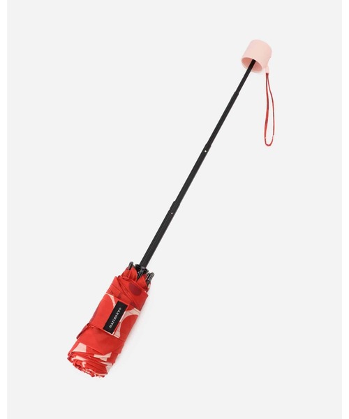 marimekko(マリメッコ)の「Unikko / Mini Manual folding umbrella(折りたたみ傘・レディース・レッド/ホワイト・FREE)」の5枚目の写真