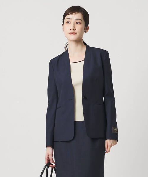 Vitale Barberis Canonico ノーラペルジャケット 26SS（テーラード