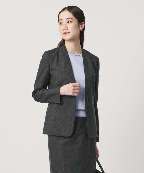 Vitale Barberis Canonico ノーラペルジャケット 26SS（テーラード