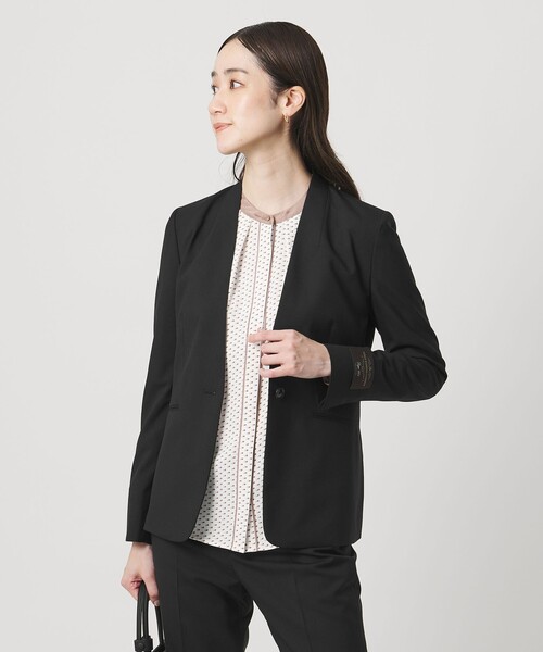 Vitale Barberis Canonico ノーラペルジャケット 26SS（テーラード