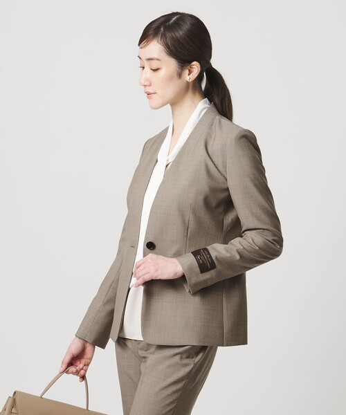 Vitale Barberis Canonico ノーラペルジャケット 26SS（テーラード