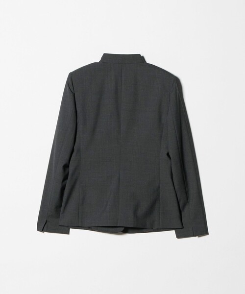 UNITED ARROWS(ユナイテッドアローズ)の「Vitale Barberis Canonico ノーラペルジャケット 26SS(テーラードジャケット・レディース・ネイビー/ブラック/モカ/ダークグレー・34/36/38/40)」の9枚目の写真