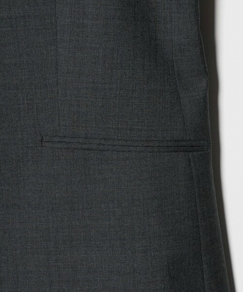 UNITED ARROWS(ユナイテッドアローズ)の「Vitale Barberis Canonico ノーラペルジャケット 26SS(テーラードジャケット・レディース・ネイビー/ブラック/モカ/ダークグレー・34/36/38/40)」の12枚目の写真