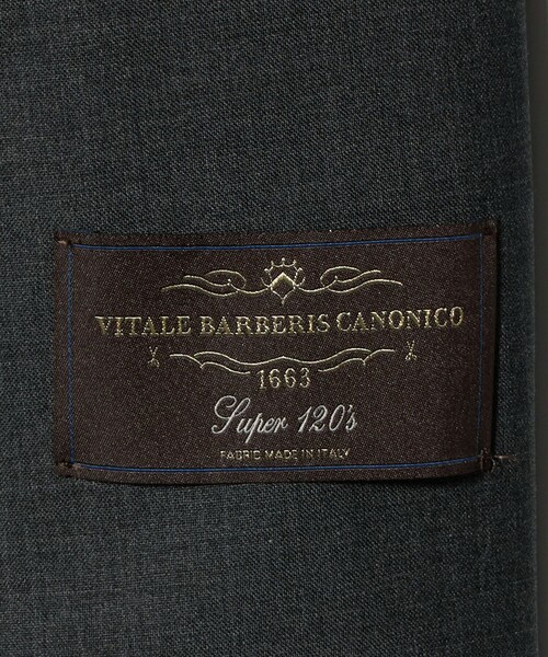 UNITED ARROWS(ユナイテッドアローズ)の「Vitale Barberis Canonico ノーラペルジャケット 26SS(テーラードジャケット・レディース・ネイビー/ブラック/モカ/ダークグレー・34/36/38/40)」の13枚目の写真