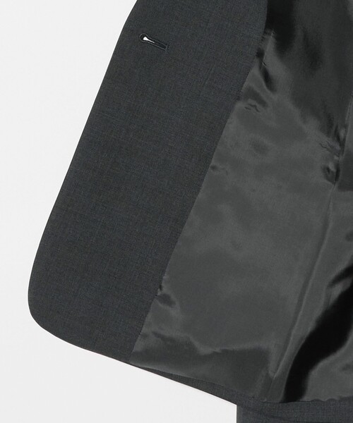 UNITED ARROWS(ユナイテッドアローズ)の「Vitale Barberis Canonico ノーラペルジャケット 26SS(テーラードジャケット・レディース・ネイビー/ブラック/モカ/ダークグレー・34/36/38/40)」の15枚目の写真